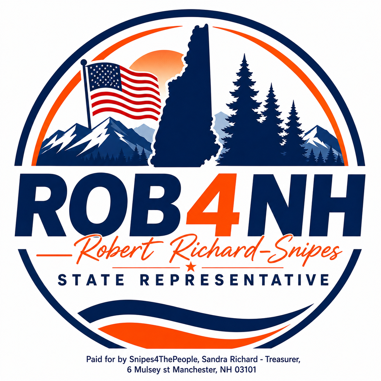ROB4MANCH campaign badge
